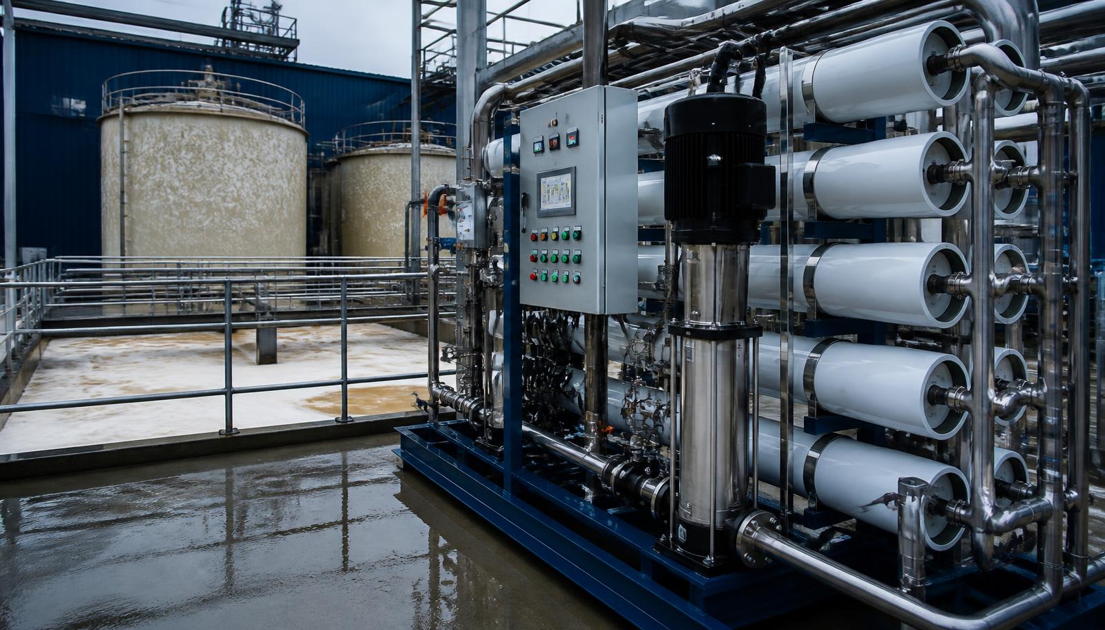 Starch & food processing · Water reuse installation reference