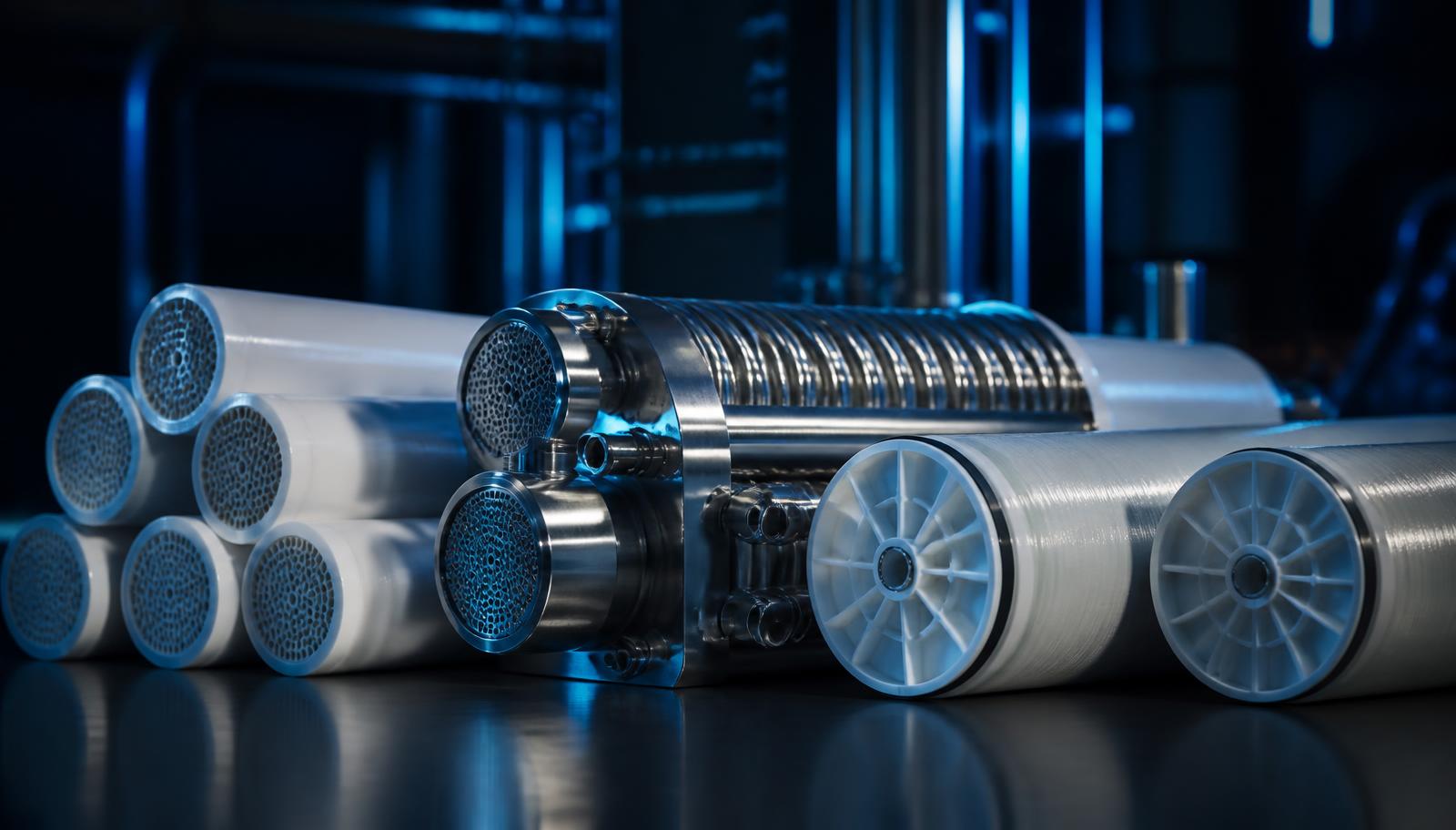 Specialty membrane elements — ceramic tubular, disc-tube and spiral-wound modules